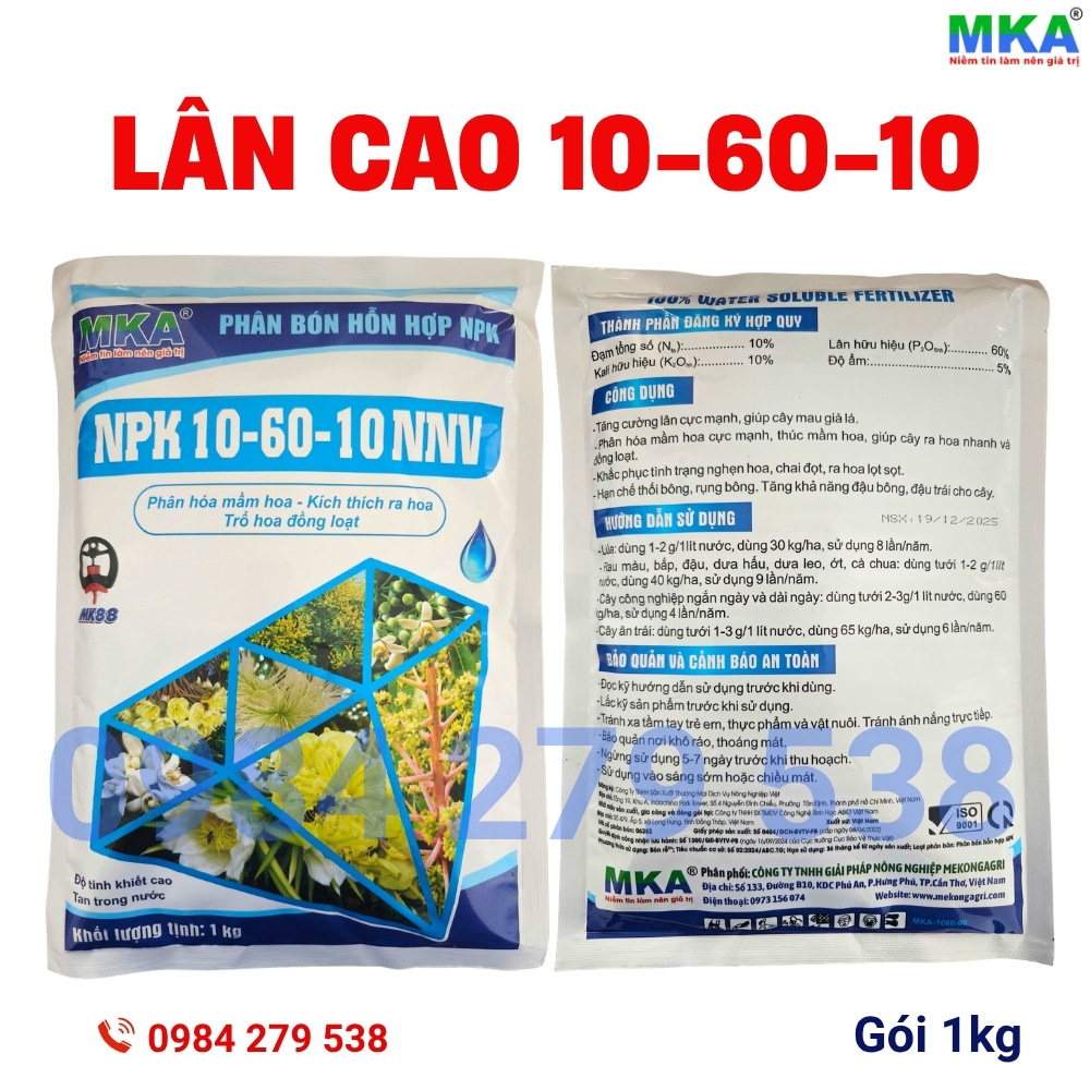 Thành phần lân cao 10-60-10